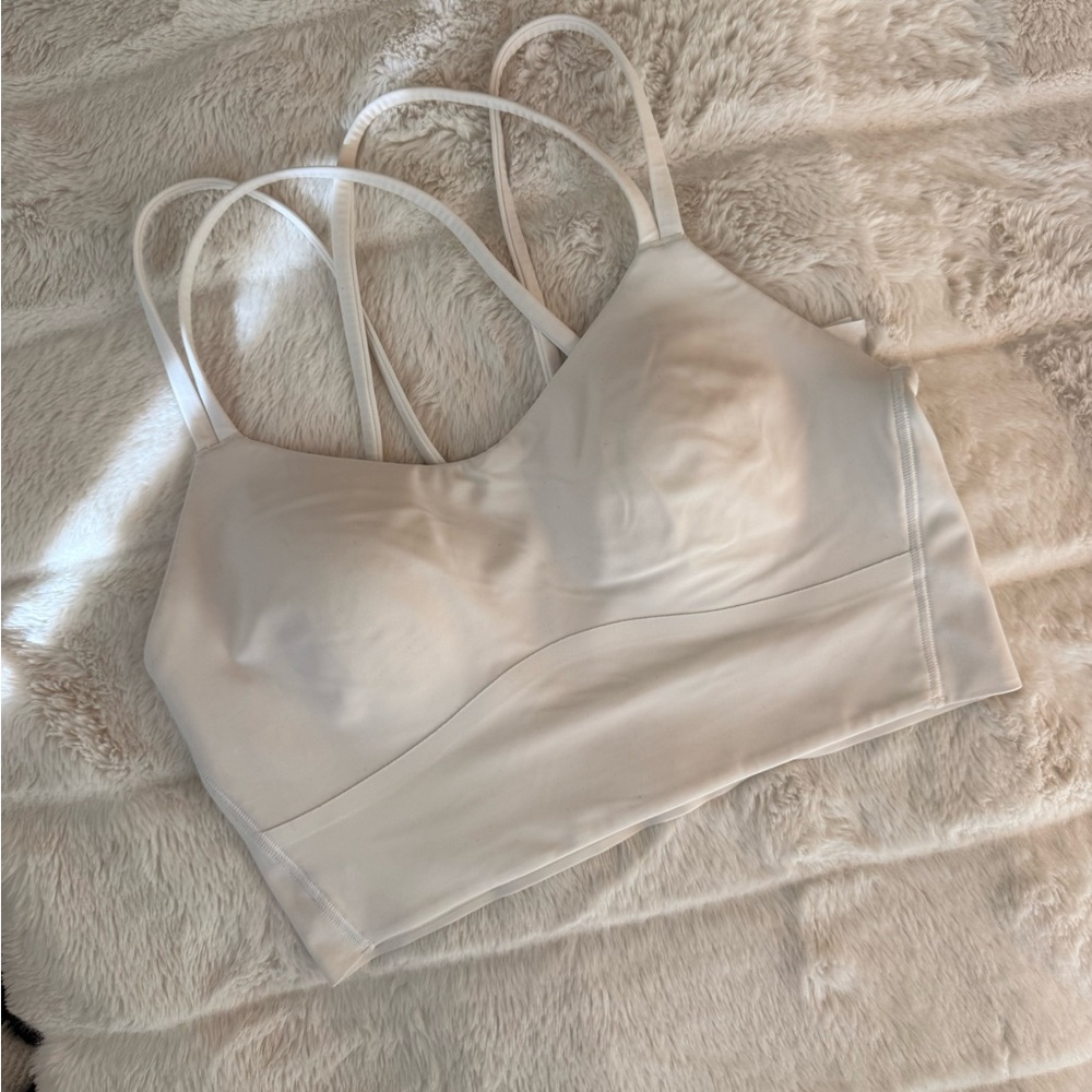 lululemon athletica White Strappy Light-Support Bralette